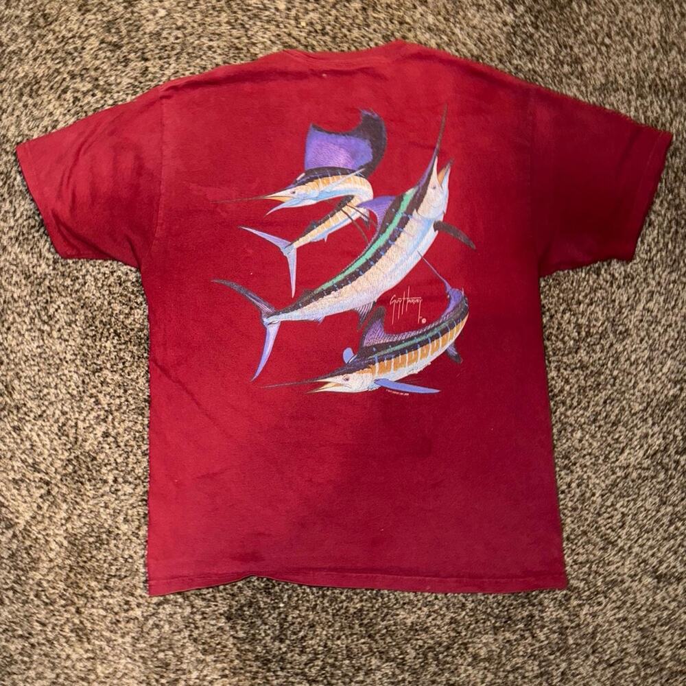 Red vintage tommy bahama marlin
